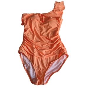 Hilor Size 10 One Shoulder Swimsuit